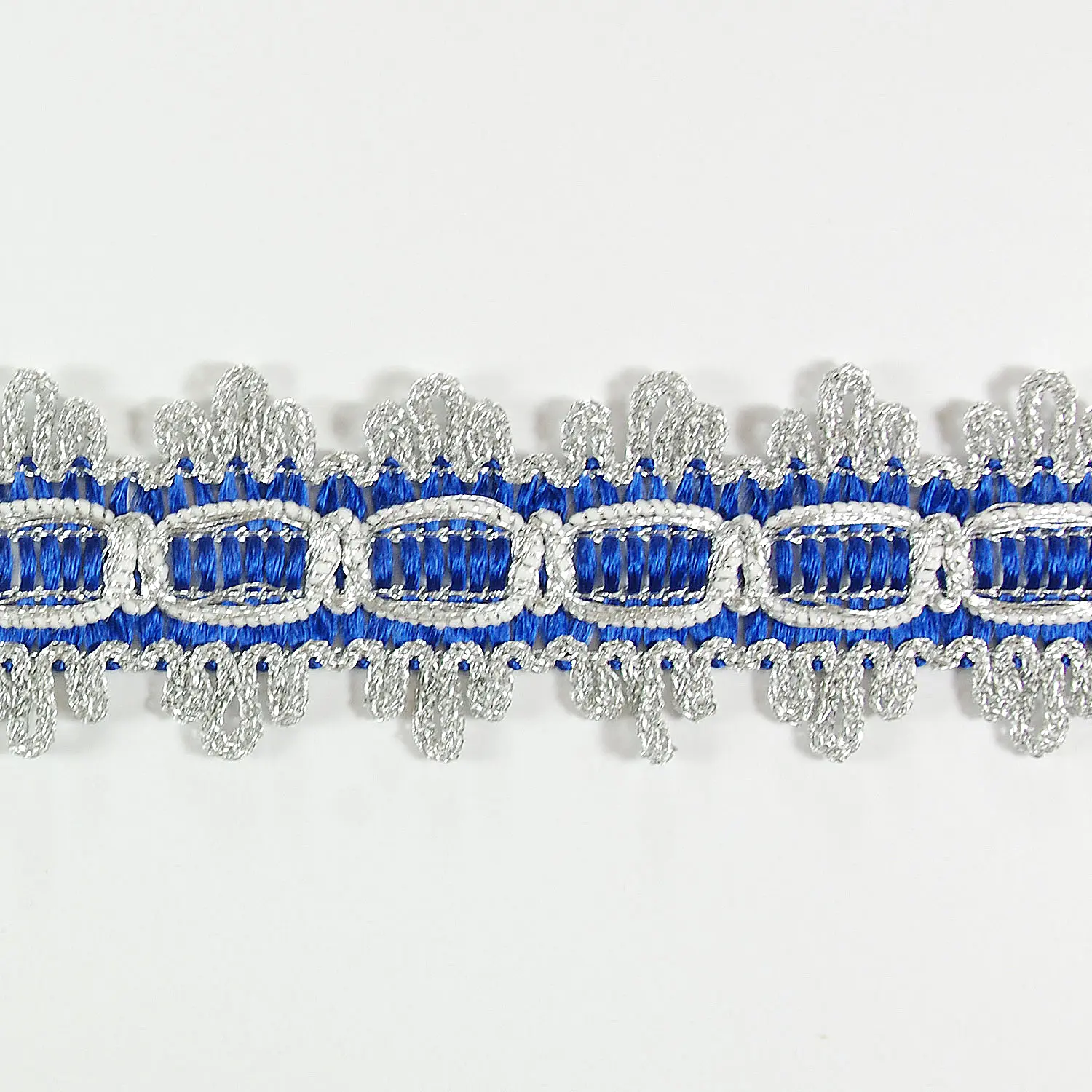 silber-royalblau